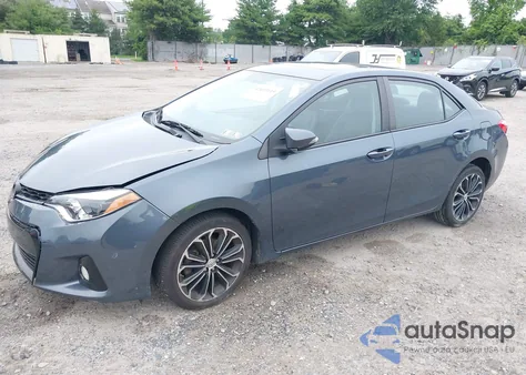 2016 Toyota Corolla S Plus из США, поврежденный, VIN 2T1BURHE1GC677348